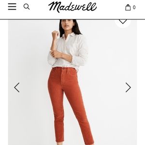 Madewell 10" HIGH-RISE SKINNY